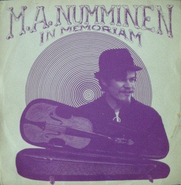 M. A. Nummisen In memoriam -levyn kansi