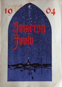 Someron Joulu -lehden kansi vuodelta 1904